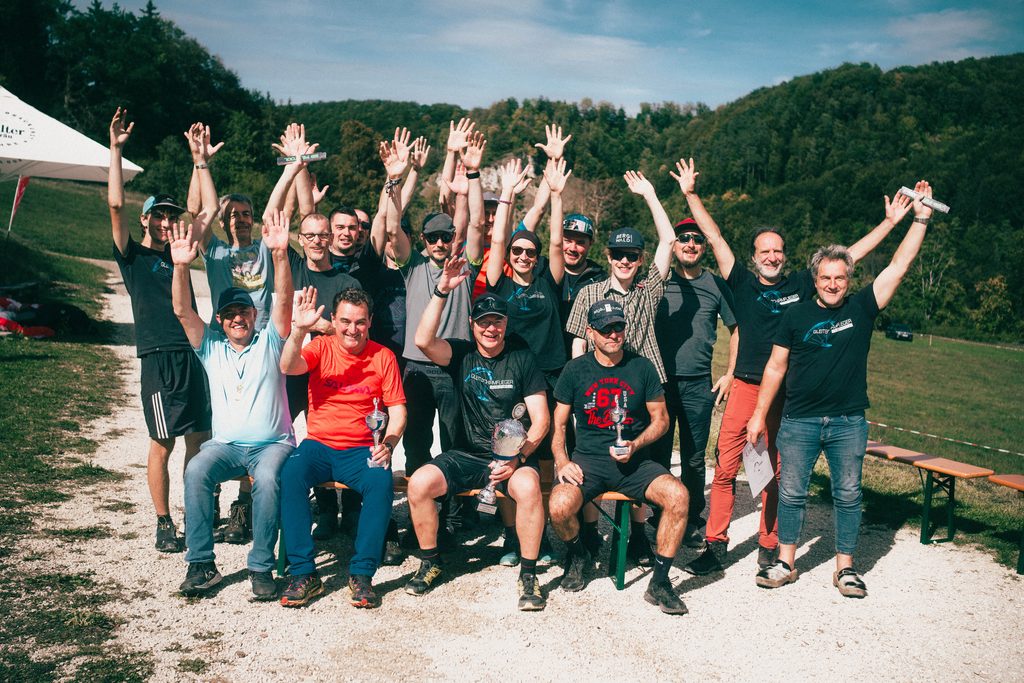 Gruppenfoto mit allen Piloten